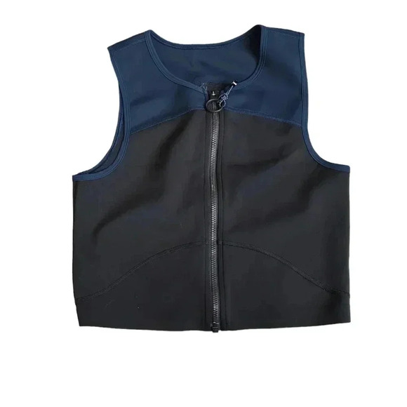 Lululemon Face Forward Crop Top *lululemon x Roksanda True Navy / Black - Picture 7 of 8